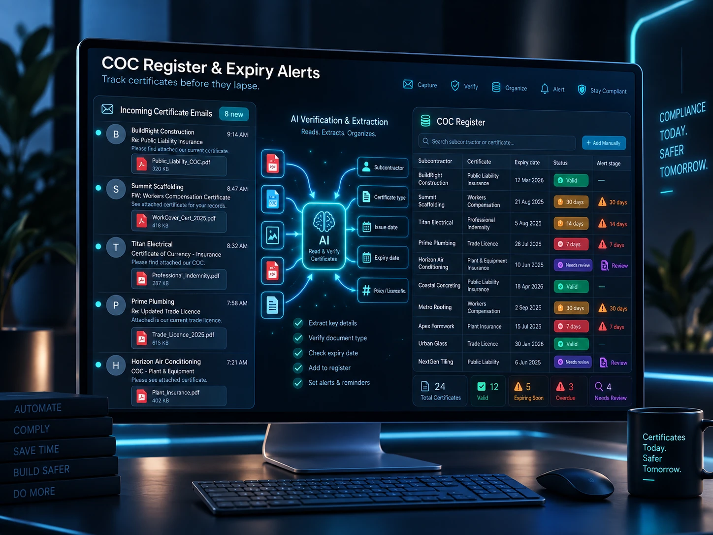 COC Register + Expiry Alerts cover