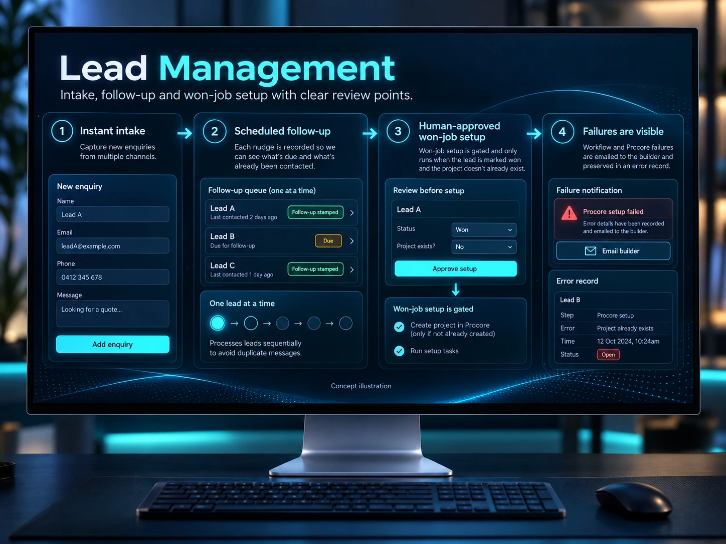 Lead Management cover