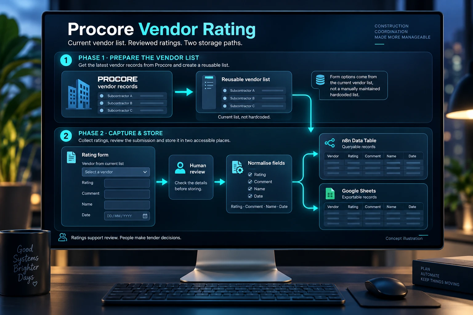 Procore Vendor Rating cover